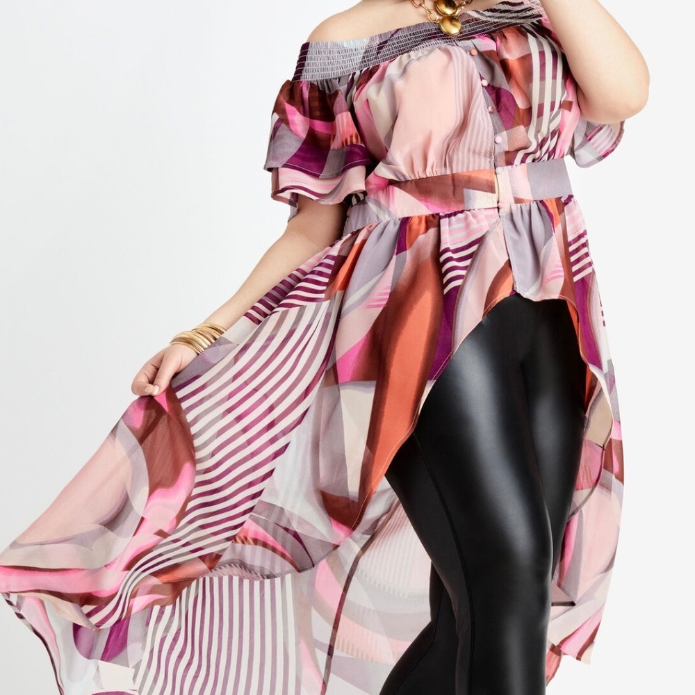 NWOT Ashley Stewart Duster